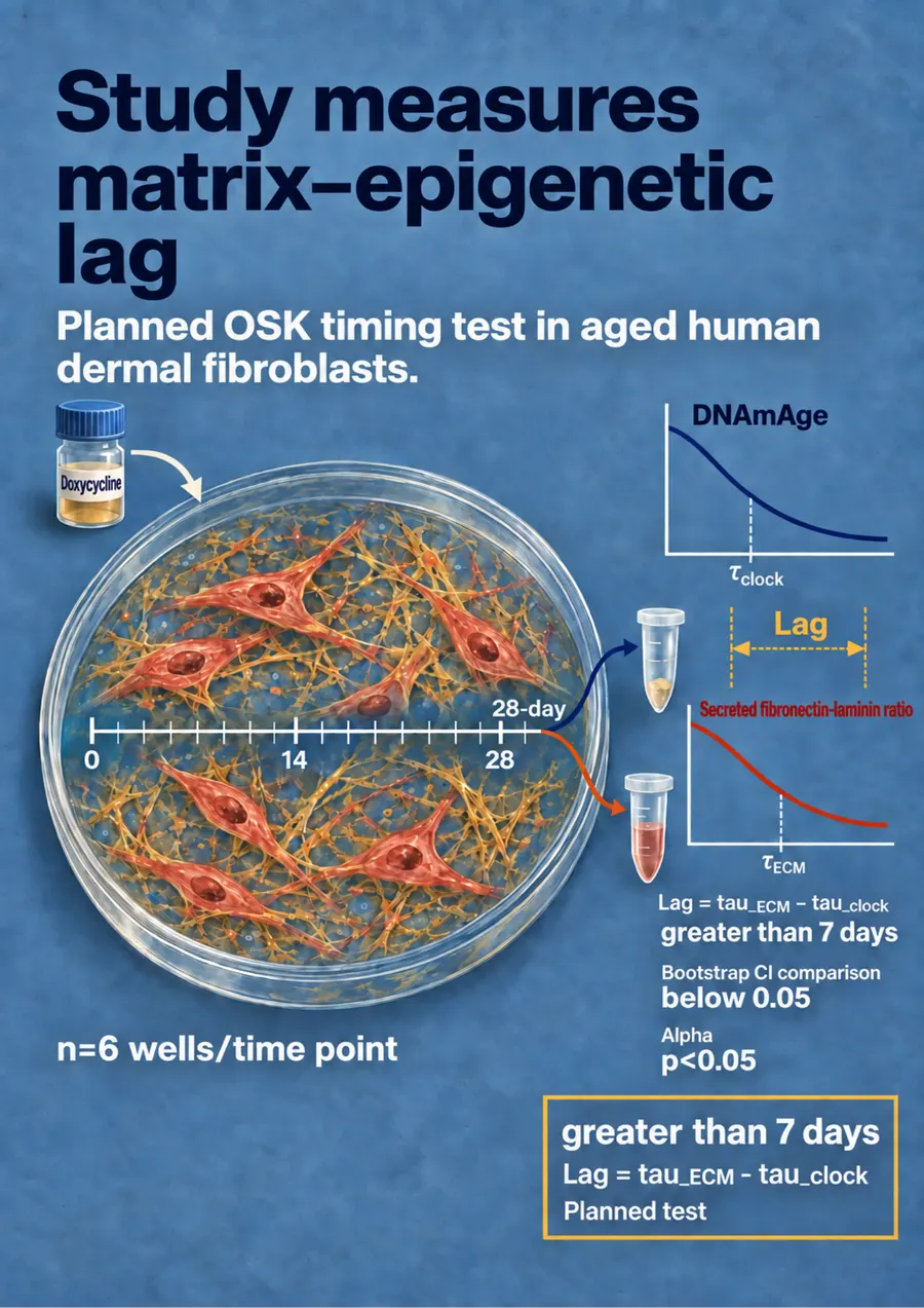 Poster: Study measures matrix–epigenetic lag