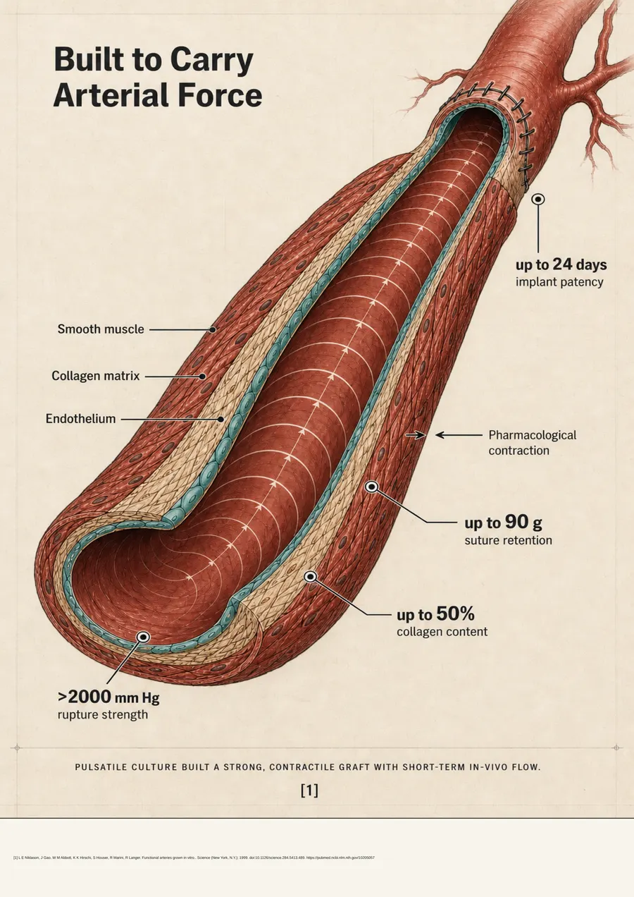 Poster: Built to Carry Arterial Force