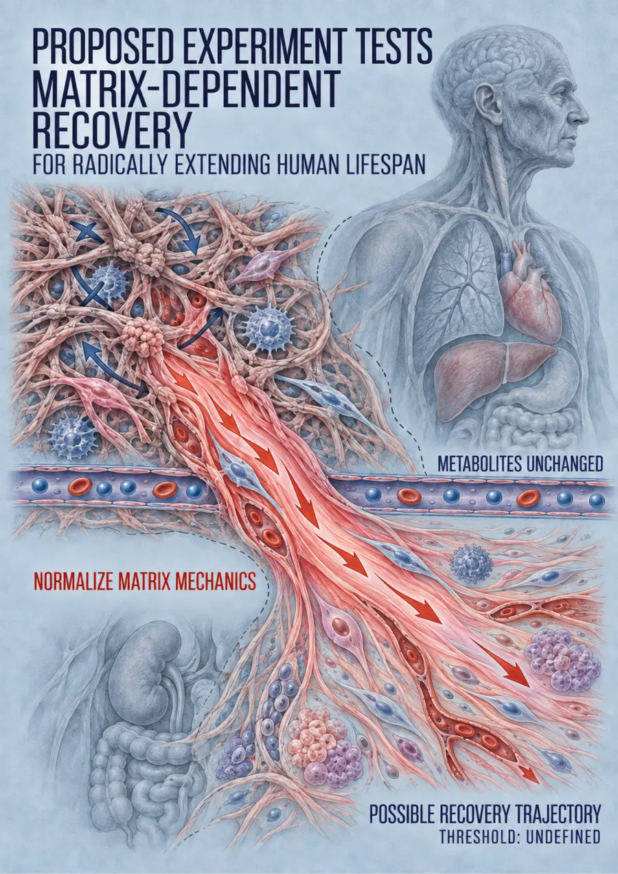 Poster: Proposed experiment tests matrix-dependent recovery