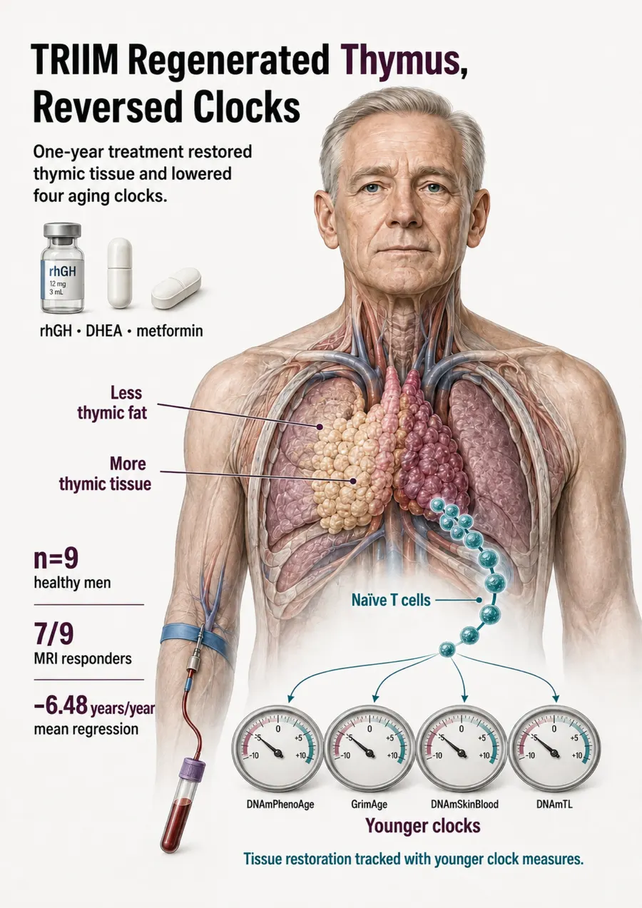 Poster: TRIIM Regenerated Thymus, Reversed Clocks
