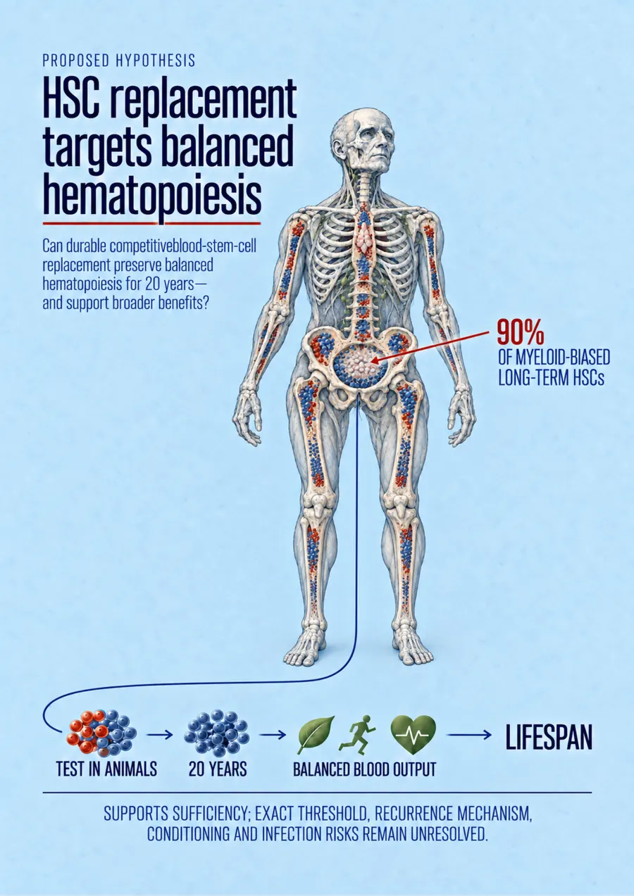 Poster: HSC replacement targets balanced hematopoiesis