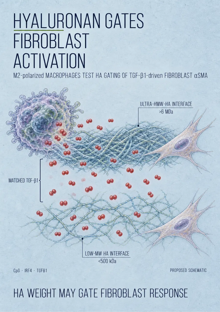 Poster: Hyaluronan gates fibroblast activation