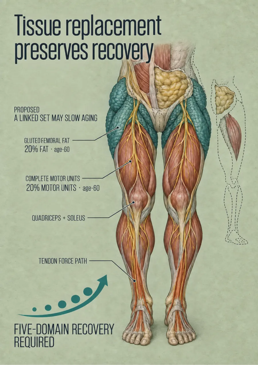 Poster: Tissue replacement preserves recovery