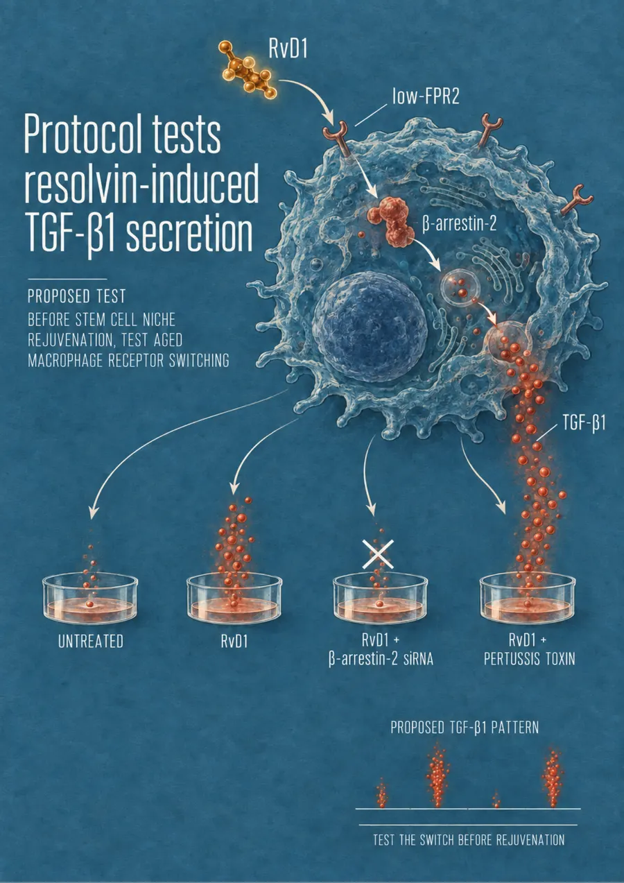 Poster: Protocol tests resolvin-induced TGF-β1 secretion